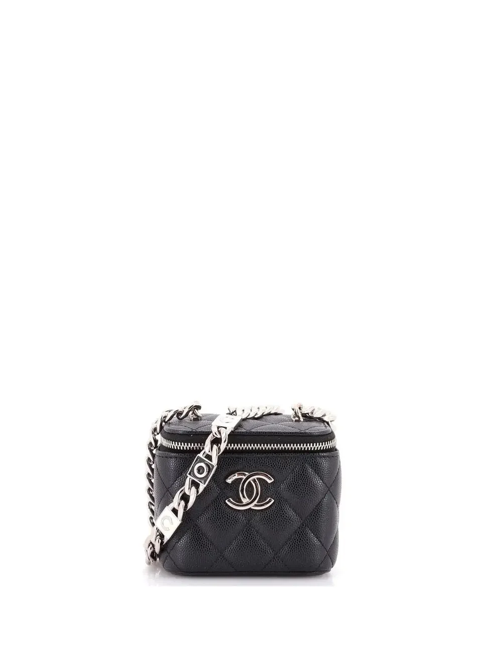 Chanel Coco Enamel Strap Vanity Case #281372C33B